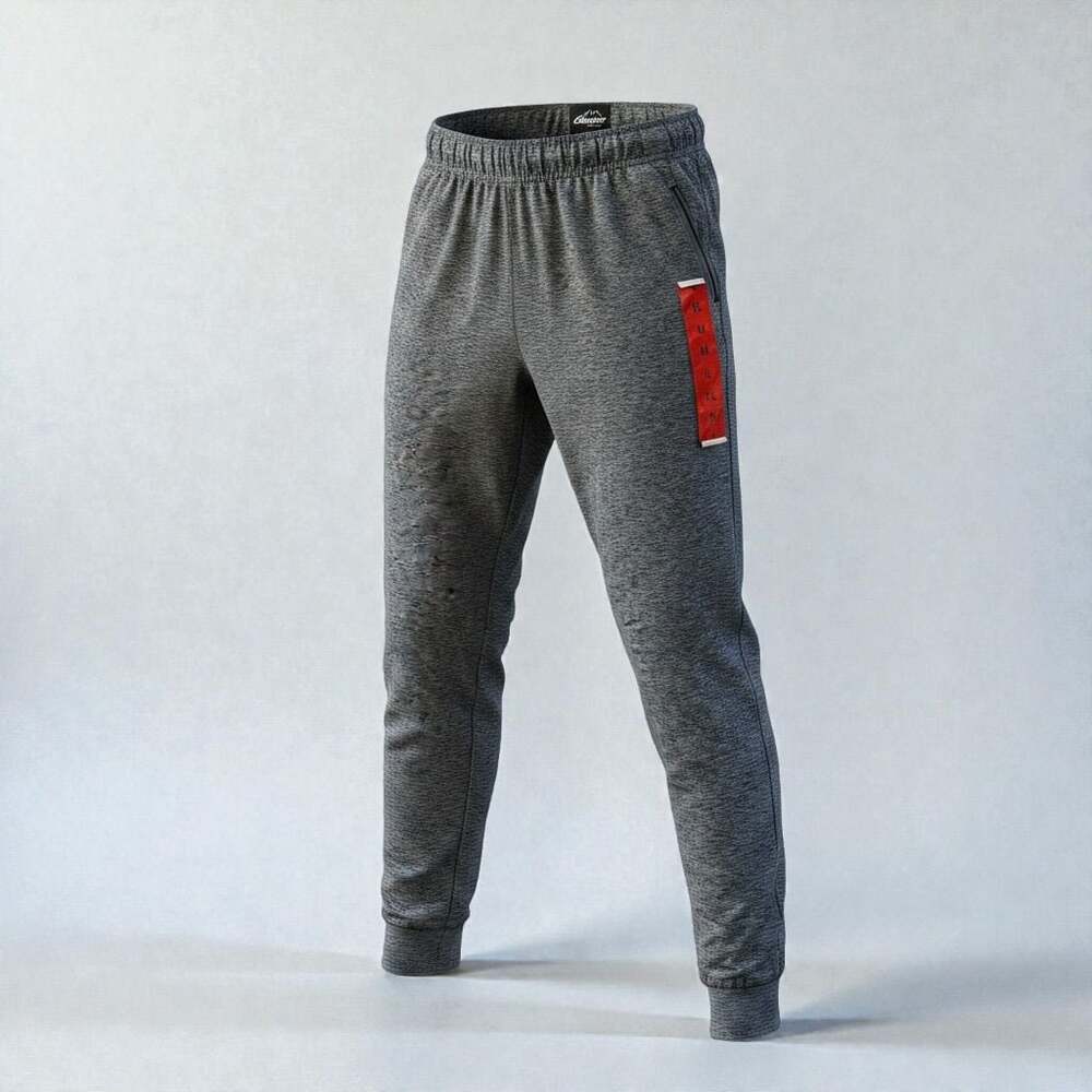 Glacier Performance Men's Size M Grey Heather Jogger Pants